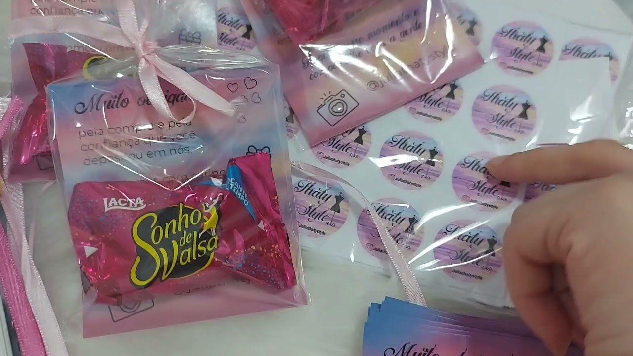 BRINDE MIMO PARA CLIENTE - BOMBOM SONHO DE VALSA - SAIU MENOS DE R$1,00 - LOJA DE ROUPAS EM CASA