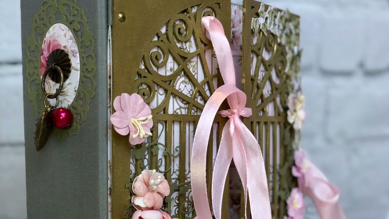 City of Love Handmade album scrapbooking presentation #mintay