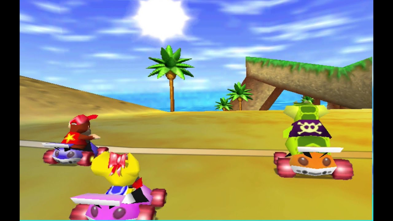 Diddy Kong Racing: Sherbet Island (Trophy Race) [1080 HD]