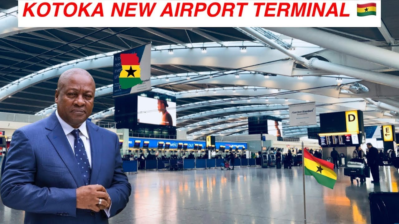 The New Phase Of Kotoka International Airport, Night View Take a look 🇬🇭