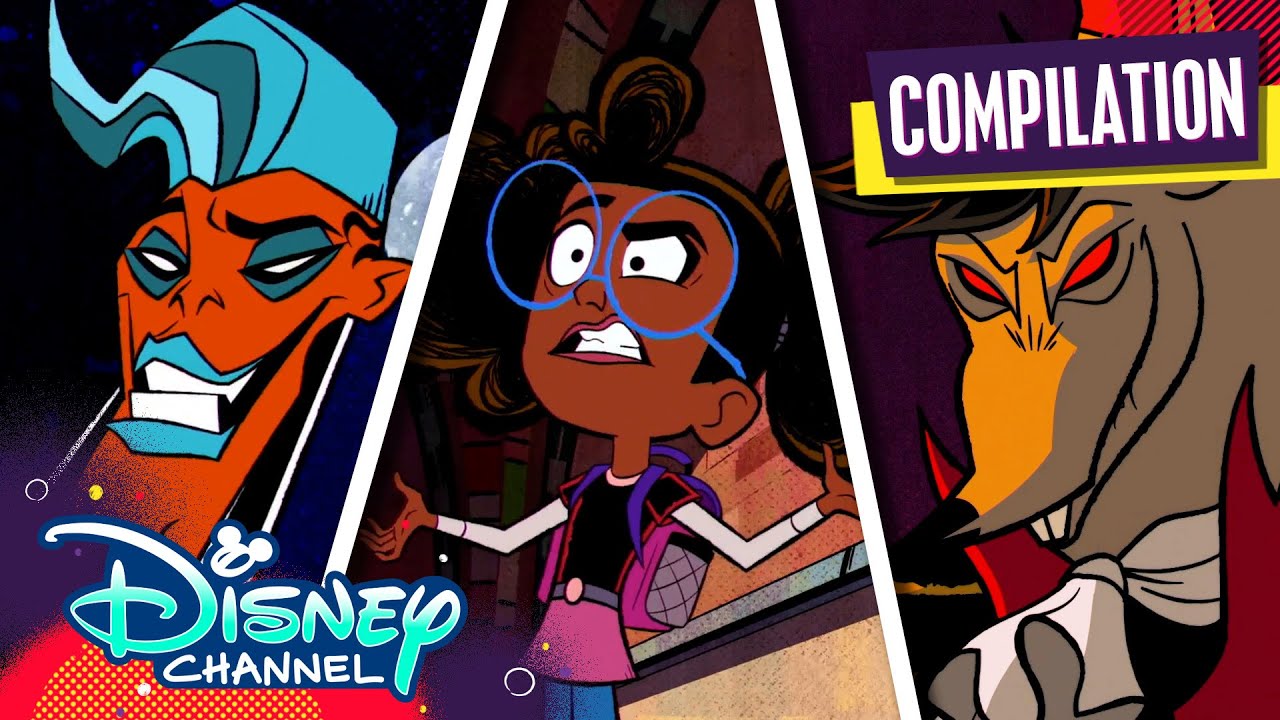 Marvel's Moon Girl and Devil Dinosaur Villain Songs 😈🎶| Music Video | @disneychannelanimation