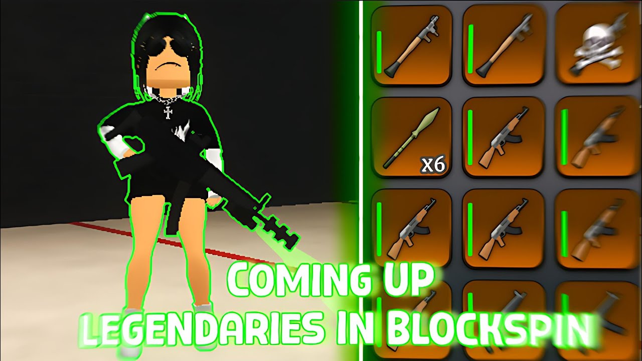 Coming Up Legendaries In Blockspin