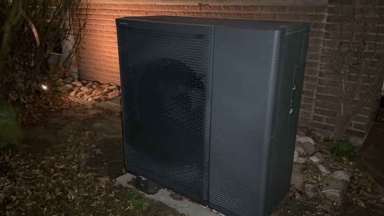 Geräuschentwicklung Panasonic Aquarea L-Serie 9kW WH-WDG09LE5 Clip 4