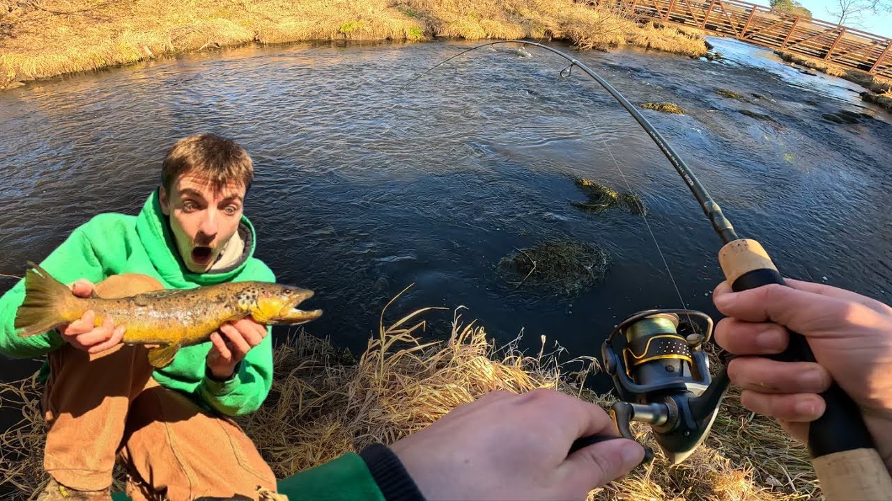 Do Fish even live in this Urban Creek? (New PB!) - Chasing Trout S:2 E:1