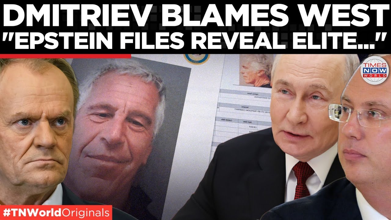 DMITRIEV CALLS OUT WEST: Epstein Scandal Shows True Elite Corruption | World News