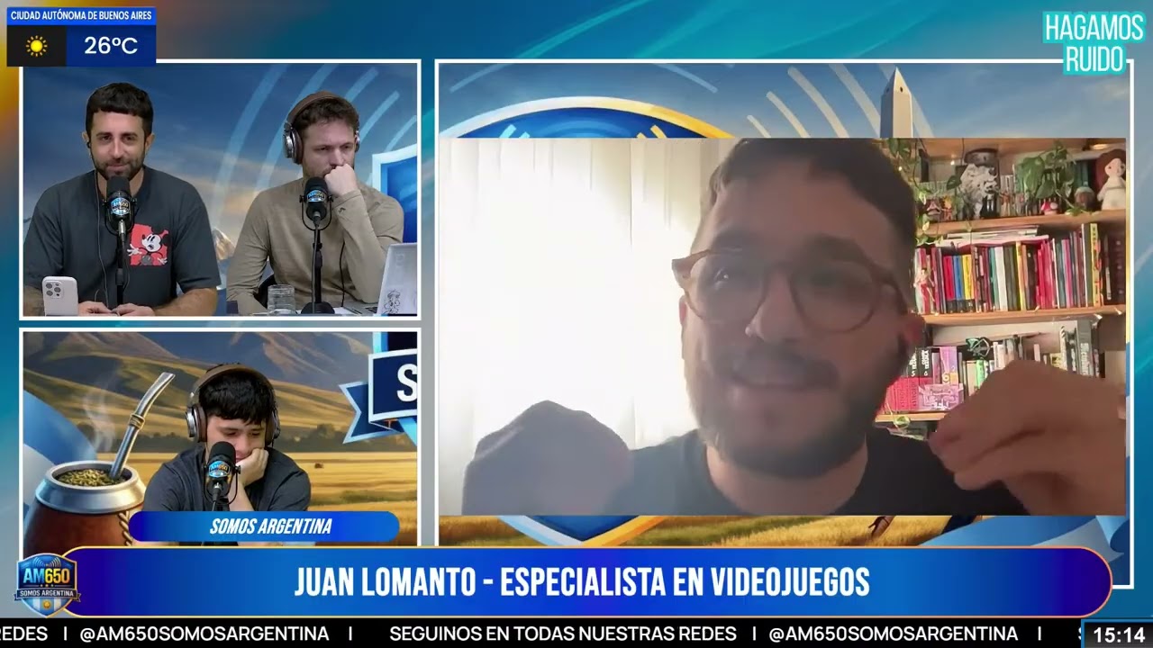 JUAN LOMANTO | PERIODISTA ESPECIALISTA EN VIDEOJUEGOS | HAGAMOS RUIDO