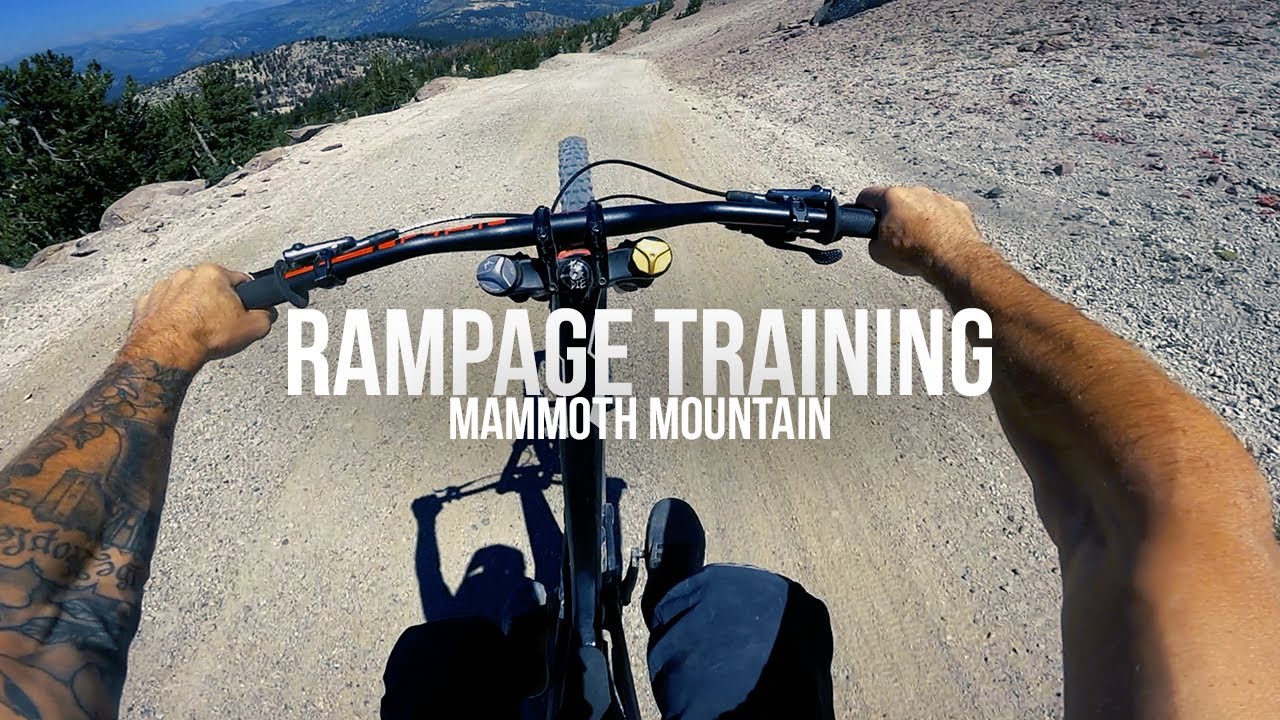 Rampage Training Starts Now! Mammoth Mountain - Cam Zink