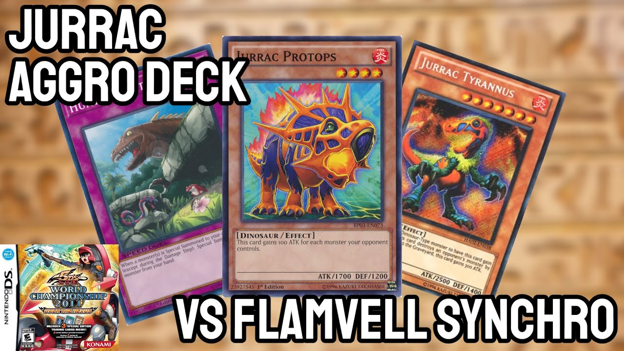 ON FIRE!!! (JURRAC DECK) || Yu-Gi-Oh 5D's World Championship 2011 - Over the Nexus