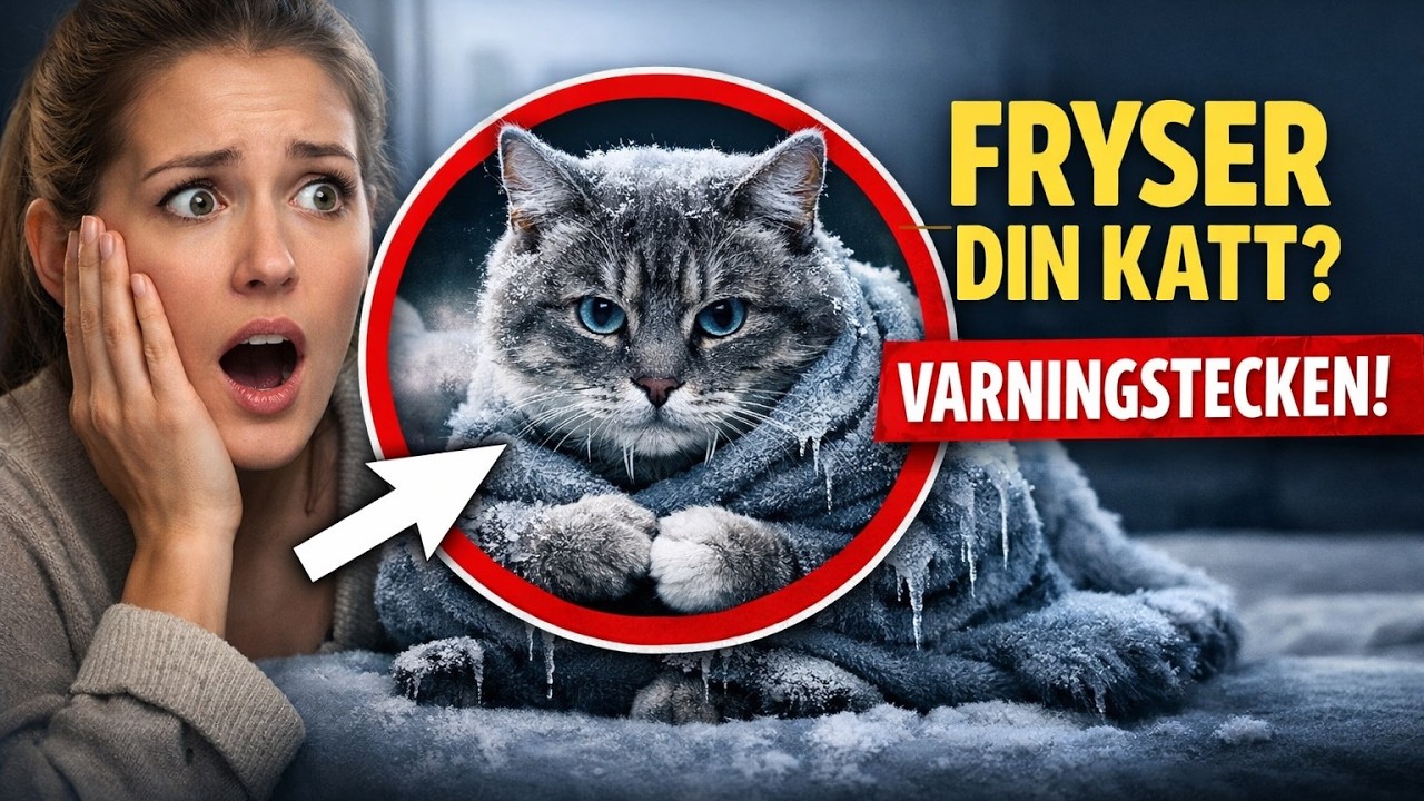 Gör du DESSA misstag? 🥶 Därför fryser din katt (även inomhus)! 🙀