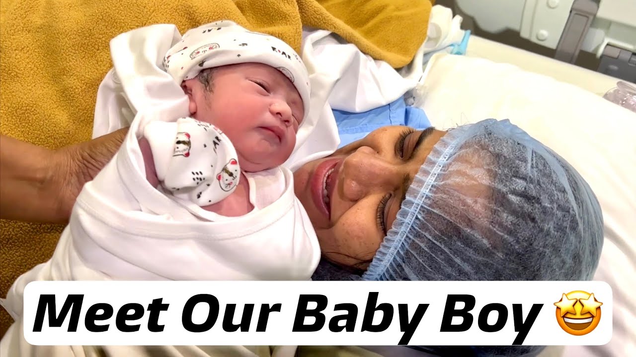 Meet Our Baby Boy Muhammad Ebran Basheer 🤩 Alhamdulillah 🥰 | Mashura | Basheer Bashi | Suhana