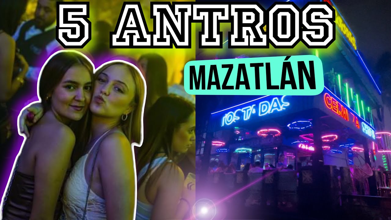 Los 5 mejores ANTROS en MAZATLÁN el quinto no te lo puedes perder 😱🍾🪩 TURISTAS