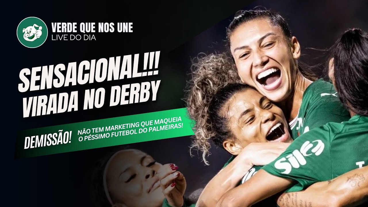 #AOVIVO | PALESTRINAS HONRAM O MANTO DE NOVO! | DEMISSÃO NO MKT DO PALMEIRAS? | NOVO PATROCINADOR