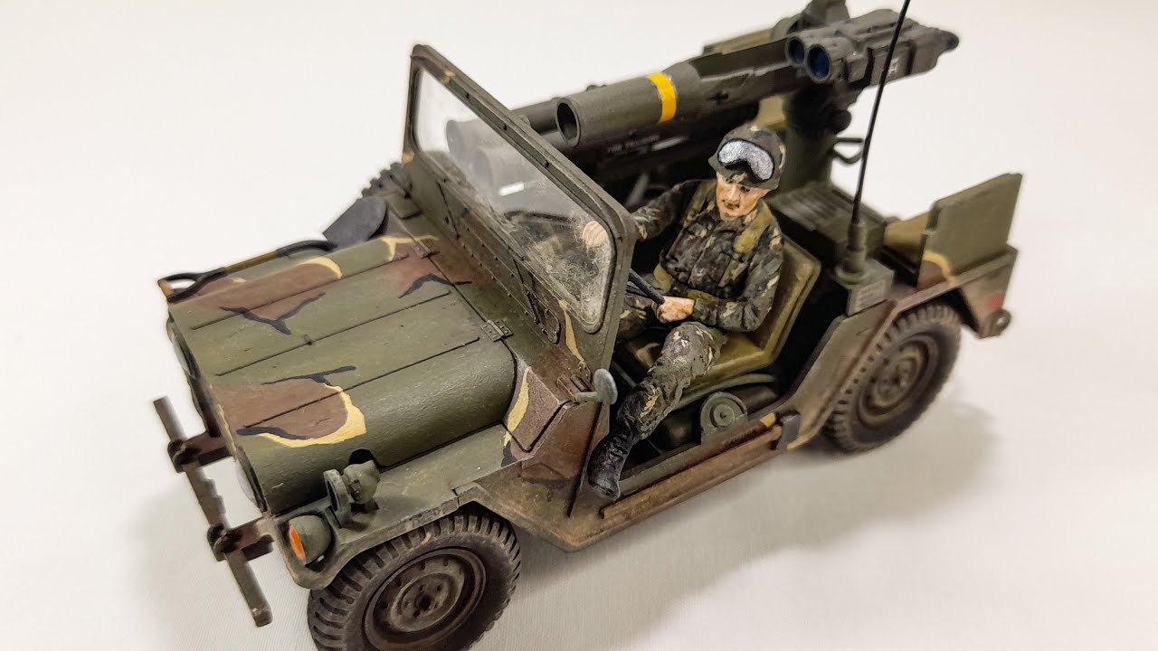 (FINISHED KIT REVIEW) Tamiya 1/35th U.S. M151A2 w/ TOW Missile Launcher (M220 Tracking System)