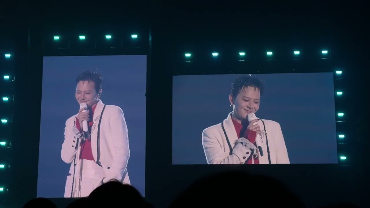 251212  지디 앵콜콘서트 멘트 (한국 팬, 빅뱅 20주년) #gd #지드래곤 Gdragon Fancam