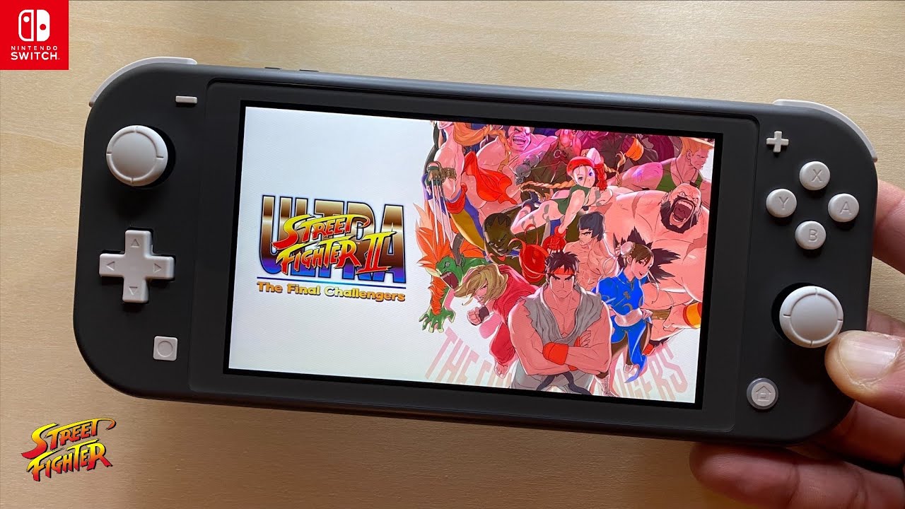 Ultra Street Fighter 2: The Final Challengers Nintendo Switch Lite Gameplay