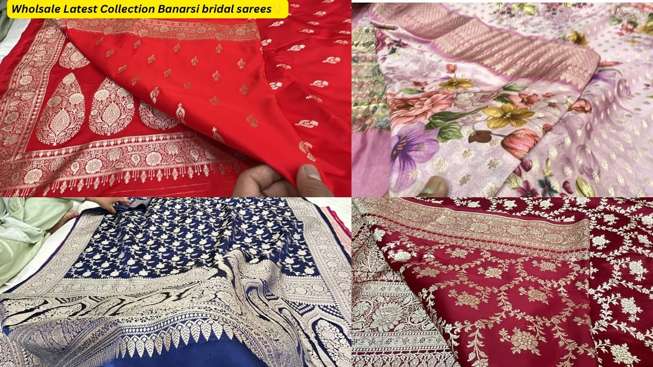 Wholsale Pure mashru silk and Raw mango And tissue Saree latest Design And collection by (H.C)
