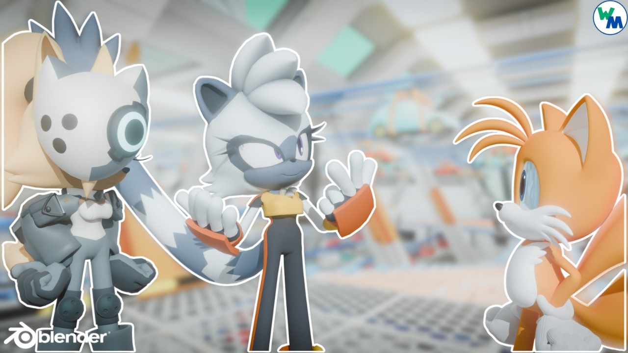Ecstatic lemur | sonic animation