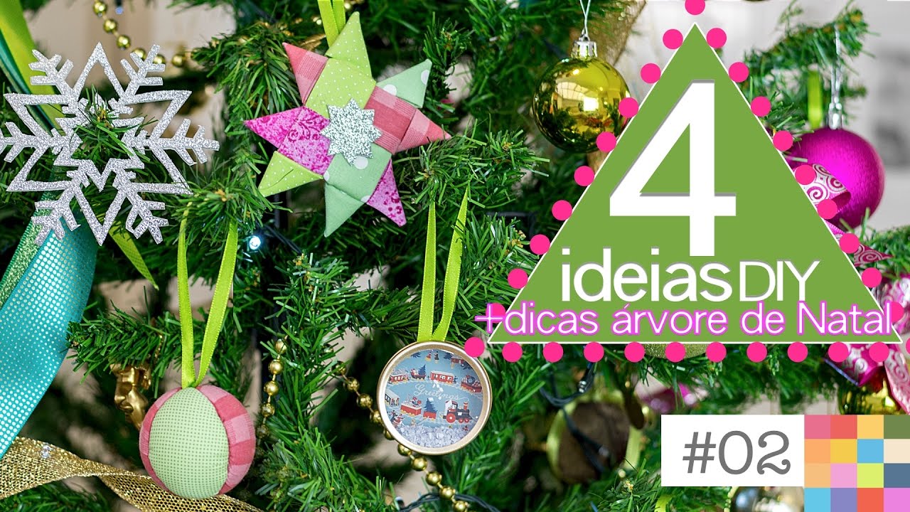 Natal #02 | DIY Enfeites para a Árvore