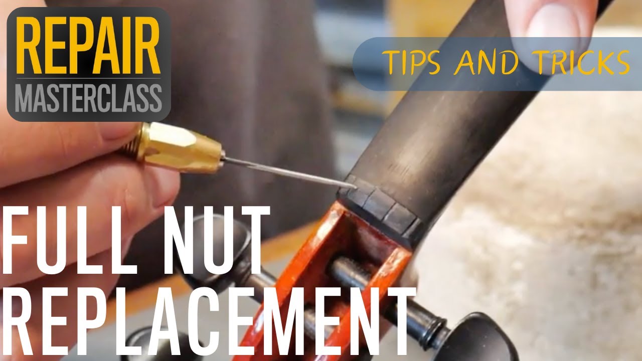 Violin nut replacement