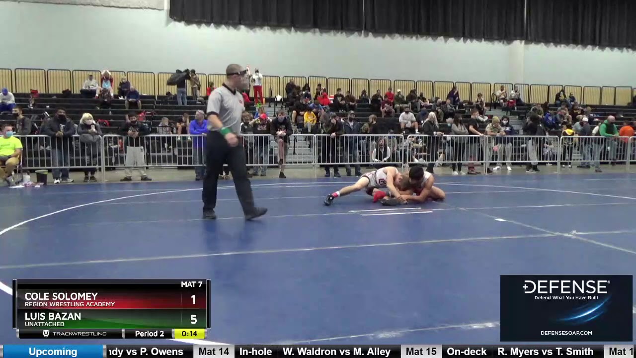 2020 USAW Preseason Nationals/4002 High School 9th-10th Grade 132 Cole Solomey Region Wrestling Ac