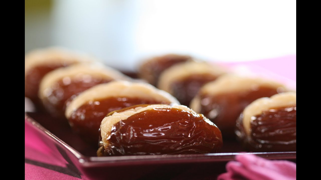 Dattes farcies aux amandes