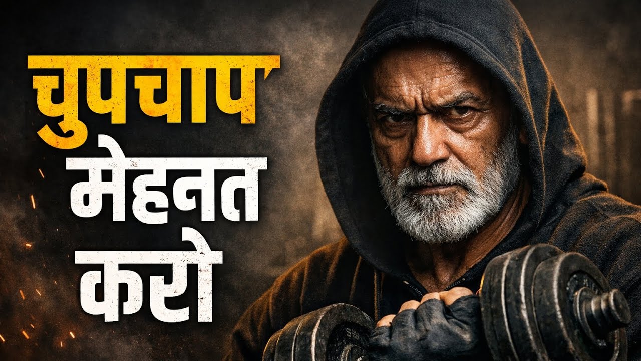 Grind in Silence 🔥 Powerful Hindi Motivational Speech