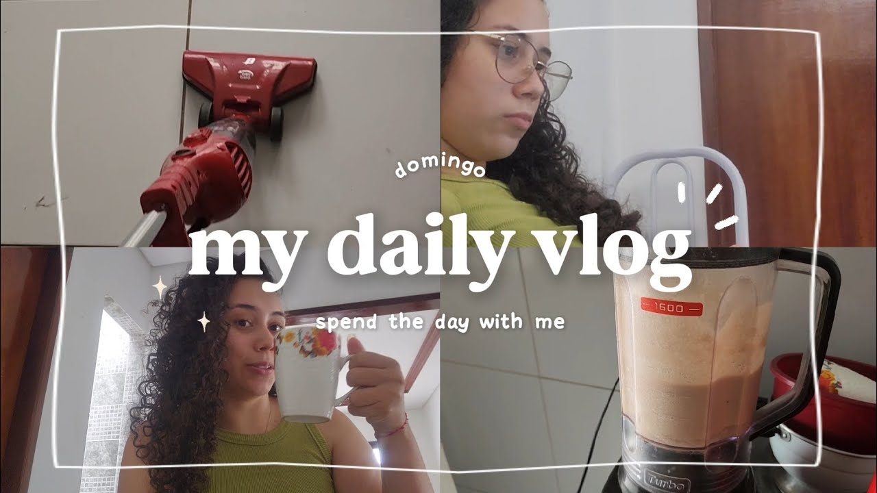 Meu Daily Vlog: Passe um Dia Comigo | Rotina Real, Produtividade e Vida Real