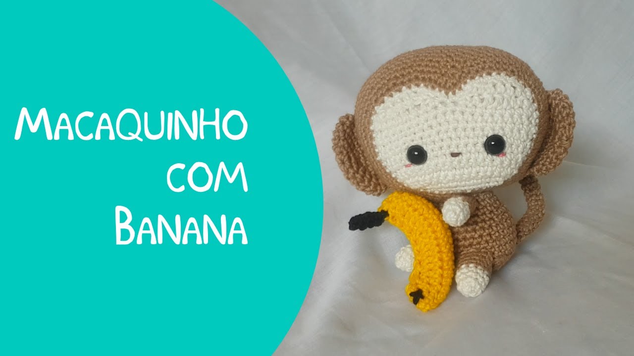 Macaco Amigurumi Passo a Passo