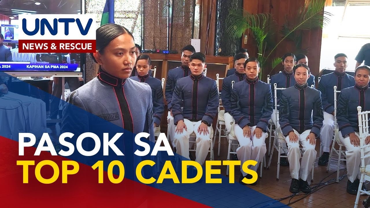 7 babaeng kadete, pasok sa top 10 ng PMA Bagong Sinag Class of 2024