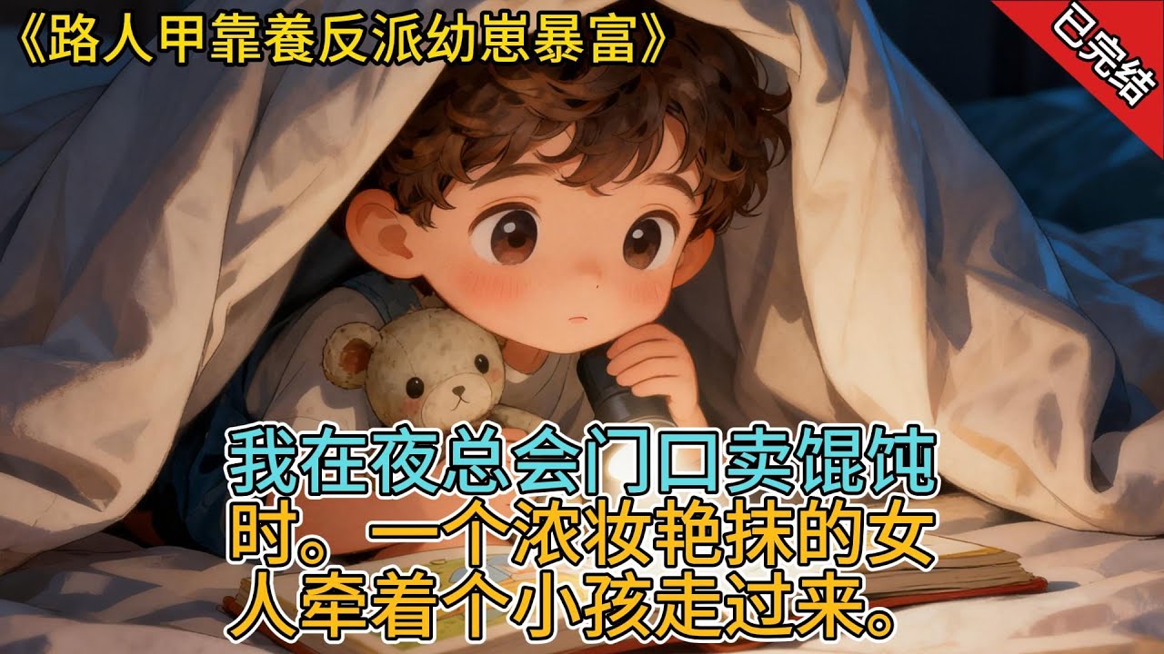 《路人甲靠養反派幼崽暴富》我在夜總會門口賣餛飩時。一個濃粧艷抹的女人牽着個小孩走過來。我忽然看到了彈幕。