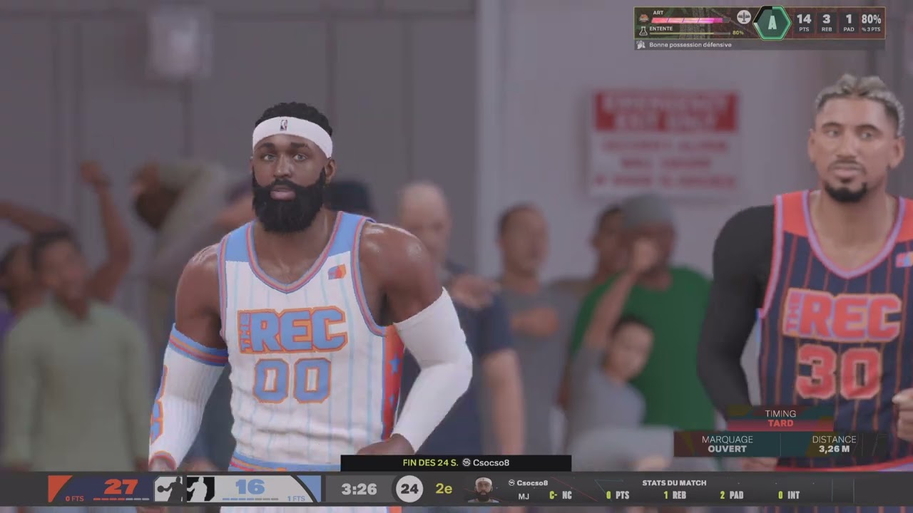 Back to back a 50 points dans le Rec ! Nba2k26 TheRec #6