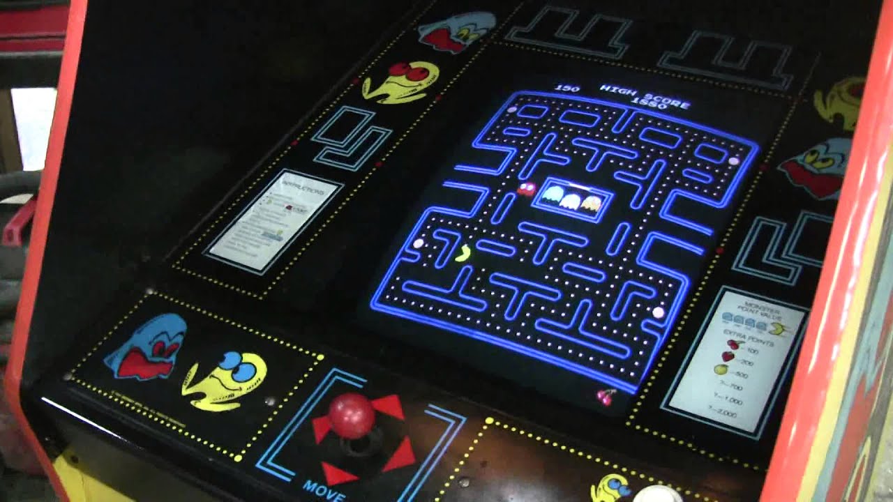 #464 Bally Midway PACMAN Arcade Video Game with BEAUTIFUL cabinet!  TNT Amusements