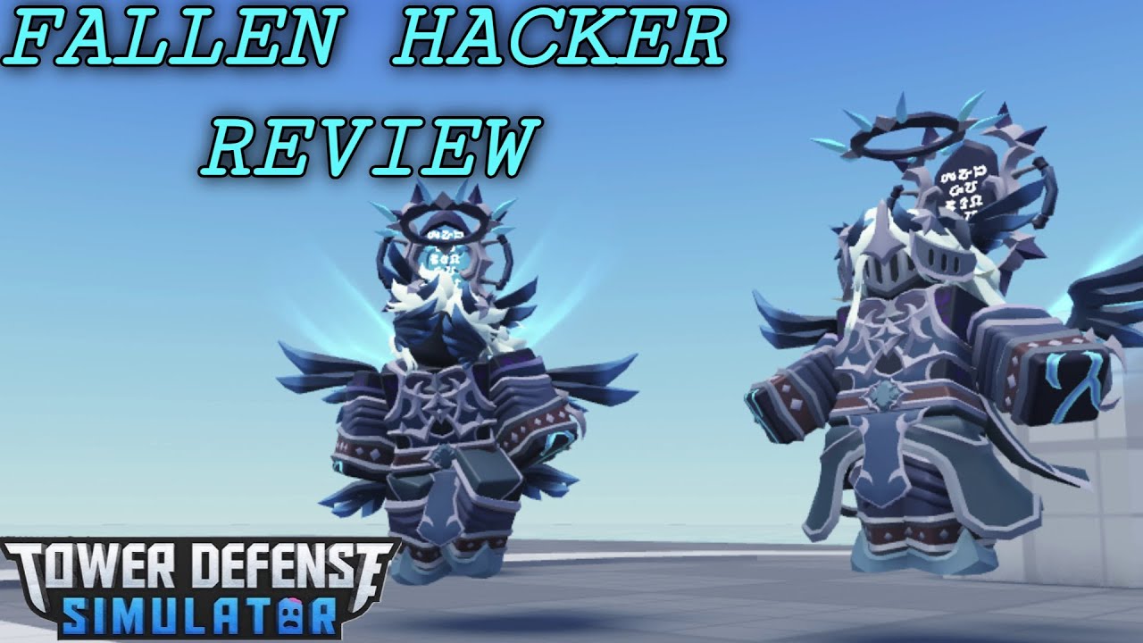 FALLEN HACKER SKIN SHOWCASE - Tower Defense Simulator