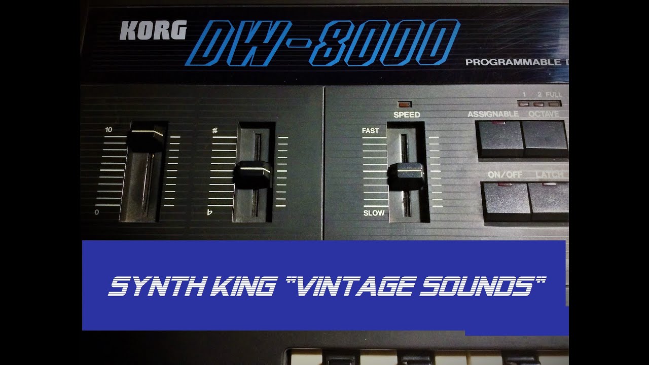 KORG DW-8000 - Synth King 