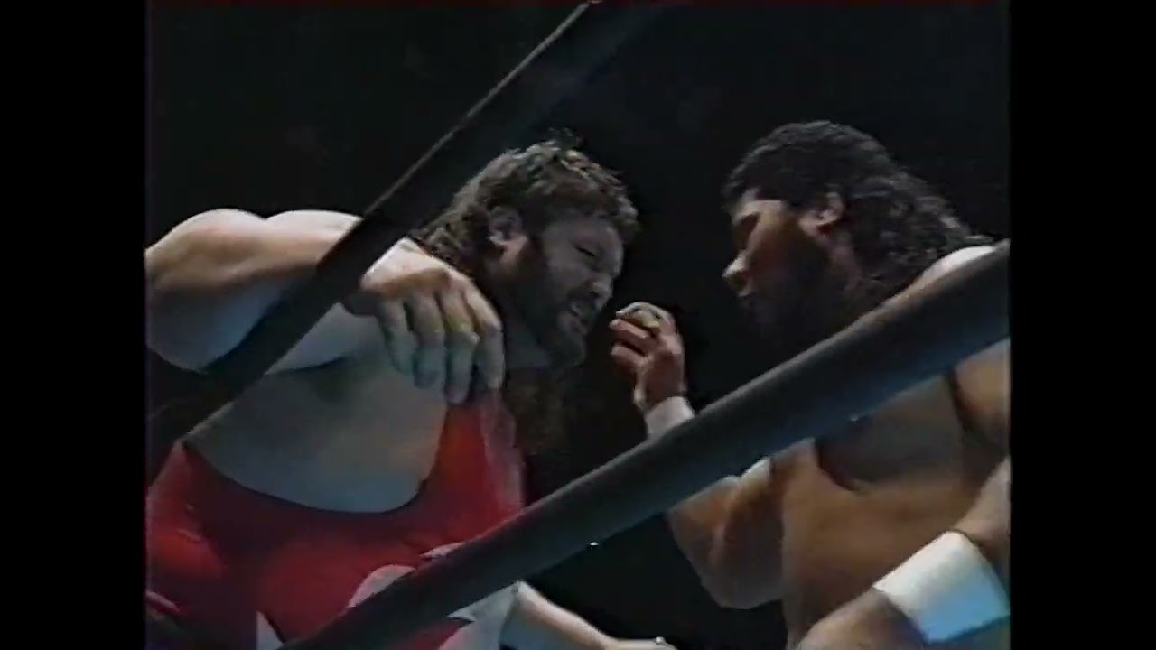 [Rare Wrestling] SWS  vs WWF - Tenta & Typhoon vs Haku & Yatsu (1992)