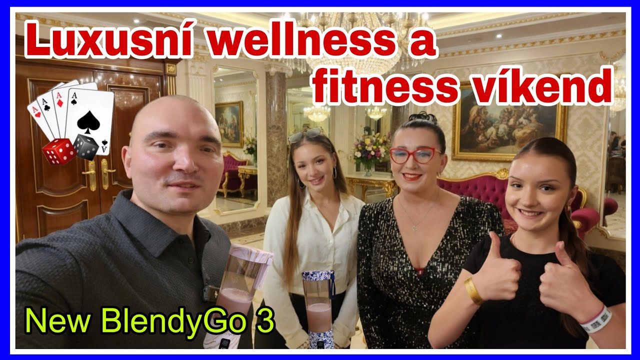 Luxusní wellness & fitness víkend | Hotel Savannah + BlendyGo 3 LIFESTYLE (-30 % kód JAN30)