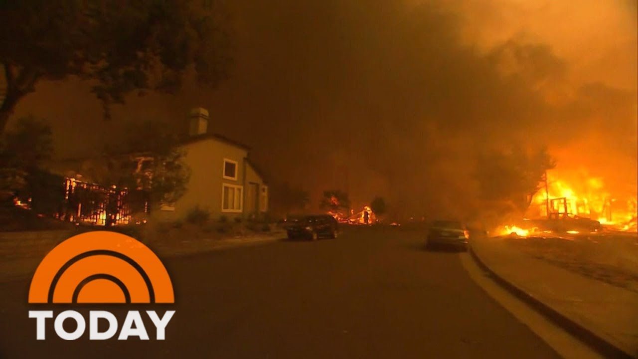 Massive Wildfires Ravage Northern California, Killing At Least 11 | TODAY