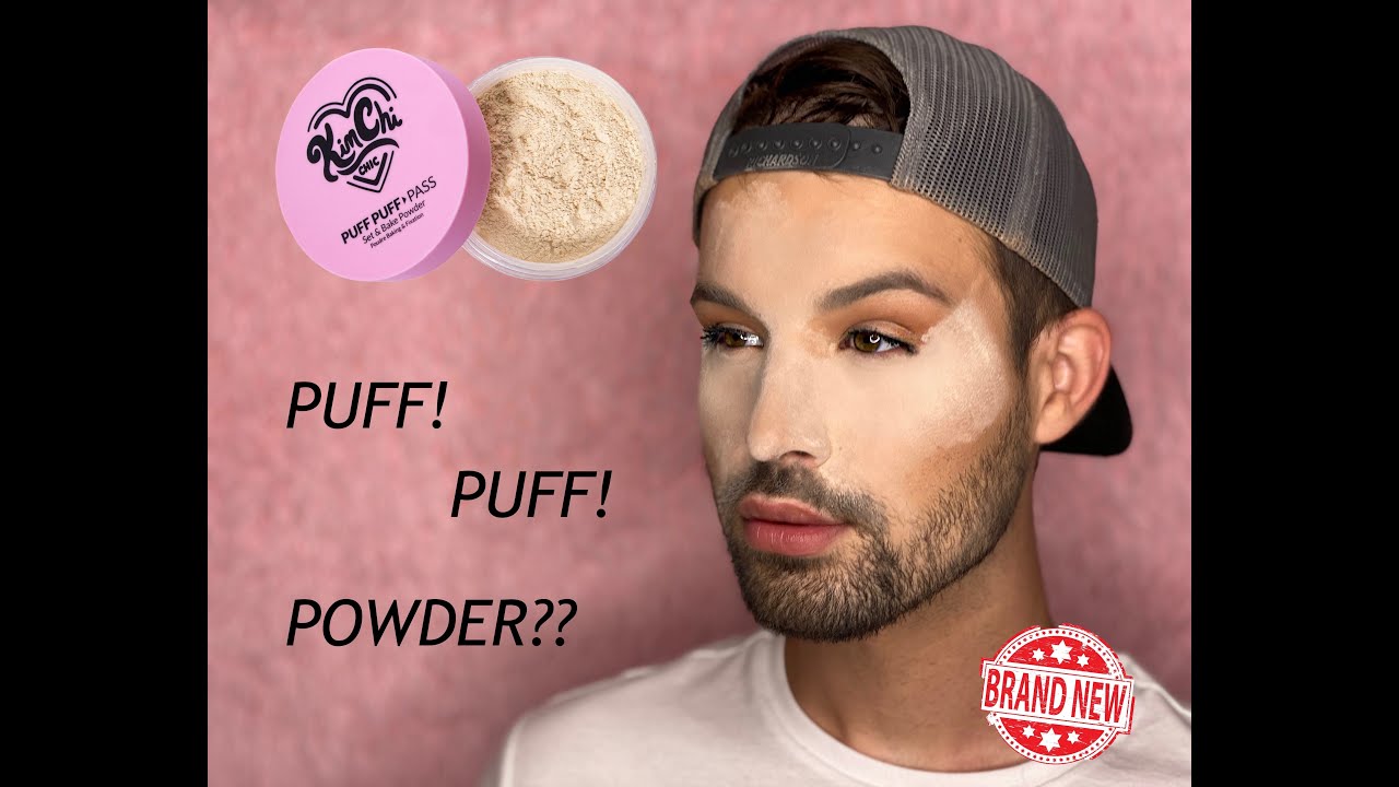 NEW BAKING POWDER?! // KIMCHI_CHIC BEAUTY PUFF, PUFF, PASS BAKE/SETTING POWDER REVIEW // WEAR TEST