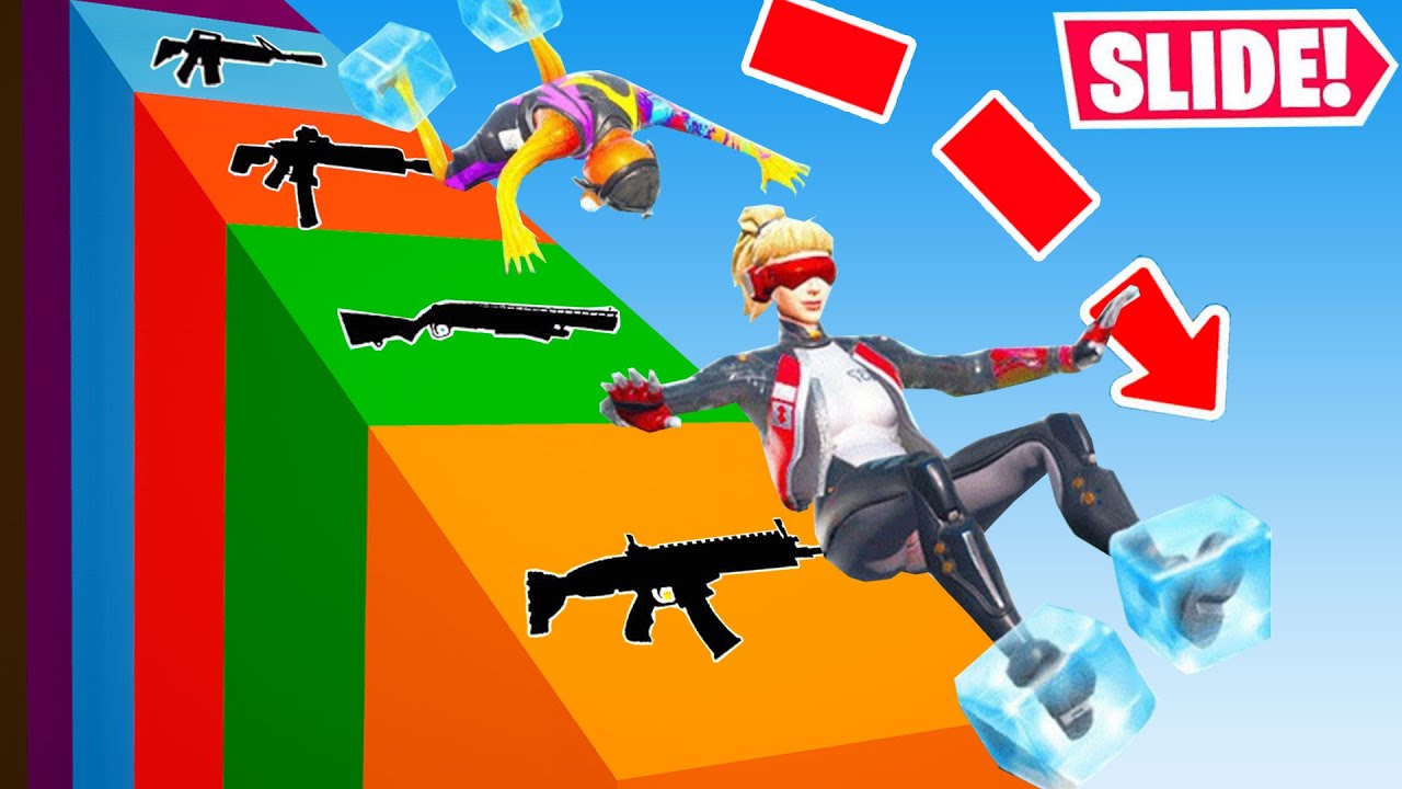 Slide Dropper um Loot in Fortnite!