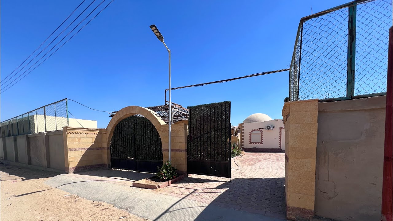 مزرعة نموذجية ٥ فدان مسجلة شهر عقاري سور كامل و فيلا متشطبة الكيلو ٥٨ طريق مصر اسكندرية الصحراوي