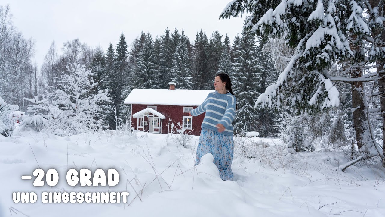 Schneechaos in Schweden ❄️🇸🇪 (Die Ruhe nach dem Sturm)