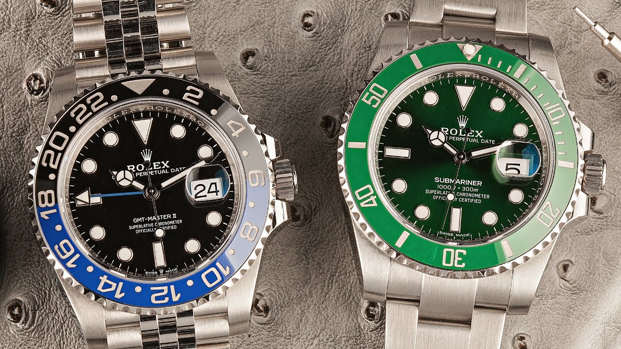 Rolex Batman vs Rolex Hulk | Bob's Watches