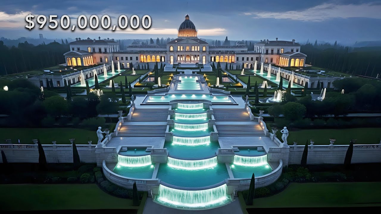 This Isn't Just a Palace, It's a $950,000,000 Empire  | 4K Cinematic Mega Mansion Tour