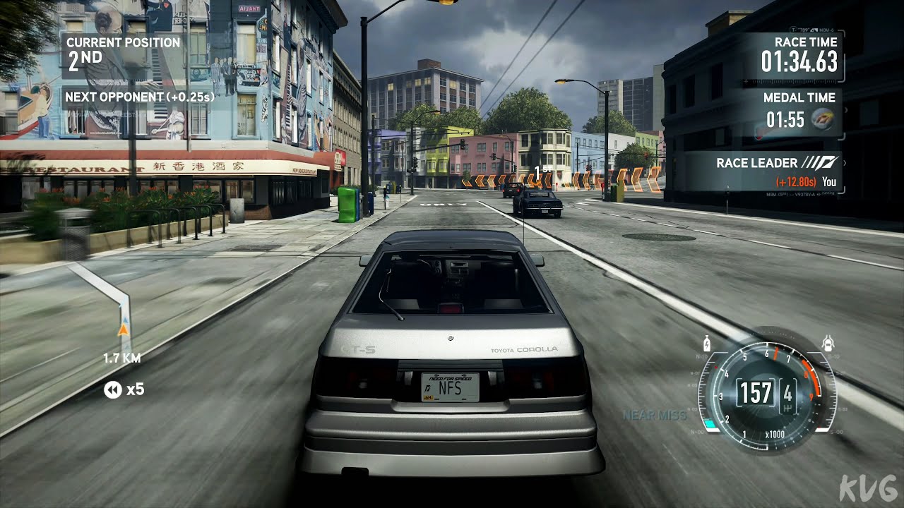 Need for Speed: The Run - Toyota Corolla GT-S (AE86) (Style Bodykit) 1986 - Gameplay (UHD) [4K60FPS]