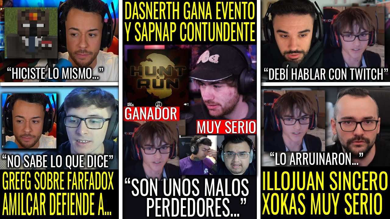 SAPNAP Muy CONTUNDENTE Con HISPANOS y SE SINCERA | GREFG EXPONE a FARFADOX | ILLOJUAN y XOKAS...