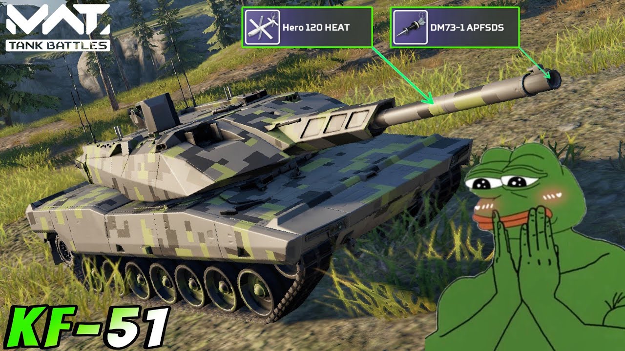 KF-51 - Tier 4 Most Annoying Tank 🔥 MWT :  TANK BATTLES 