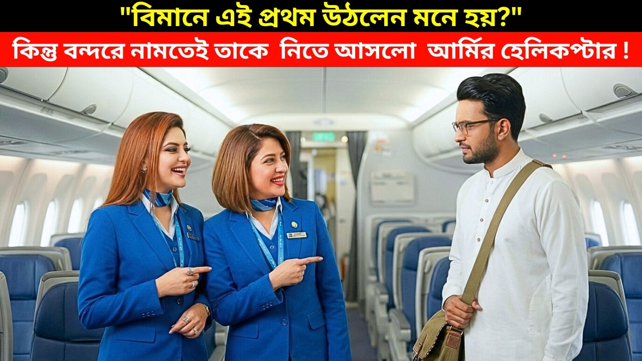 জীবনে বিমানে চড়িস নি