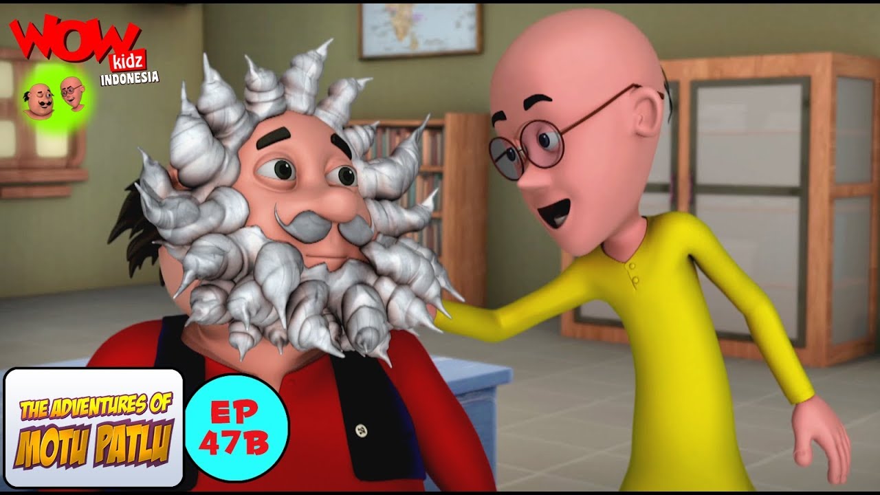 Motu Patlu Dan Busa Pencukur - Motu Patlu dalam Bahasa - Animasi 3D Kartun