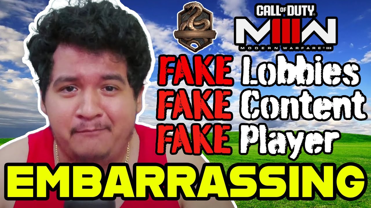 MarkofaHero is EMBARRASSING | FAKE Content in Call of Duty MW3