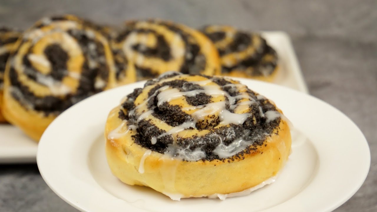 Mohnschnecken selber machen - Das beste Rezept im Herbst